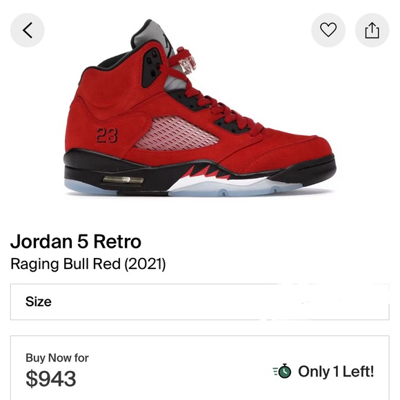 Jordan 5 Shoes - Picture 2 of 2